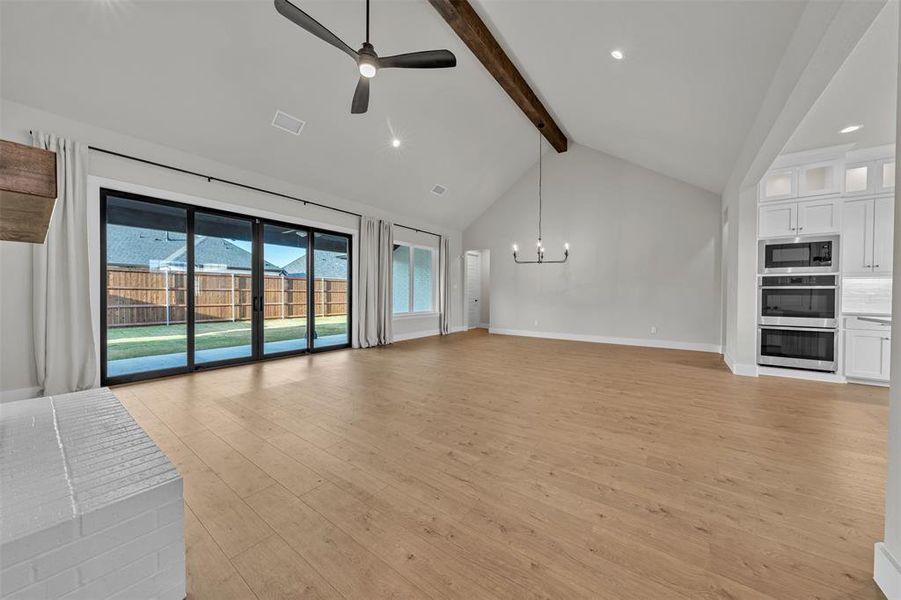 Spacious, unfurnished interior of a new home in LeTara, Haslet (Image 29). Spacious, unfurnished interior of a new home in LeTara, Haslet (Image 29).