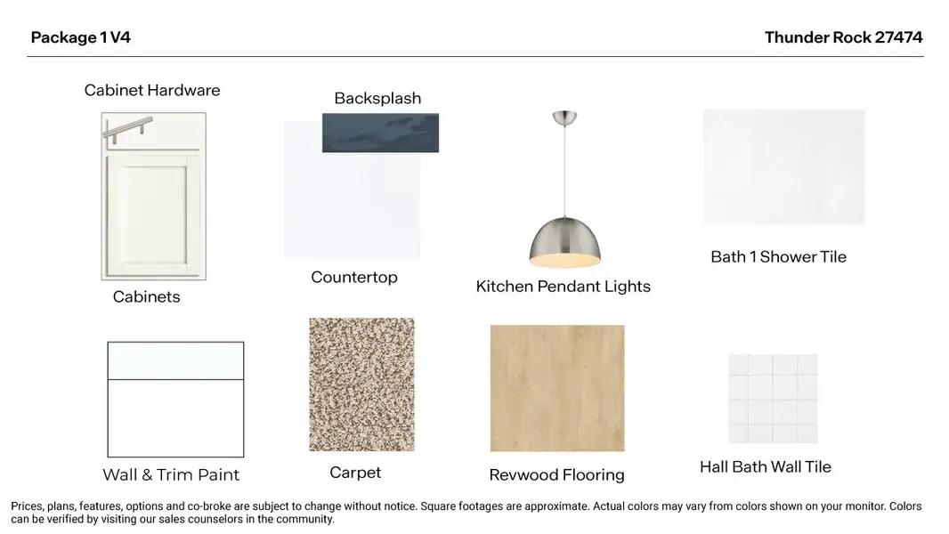 Sample of building materials used in homes in Thunder Rock, Marble Falls (Image 3).