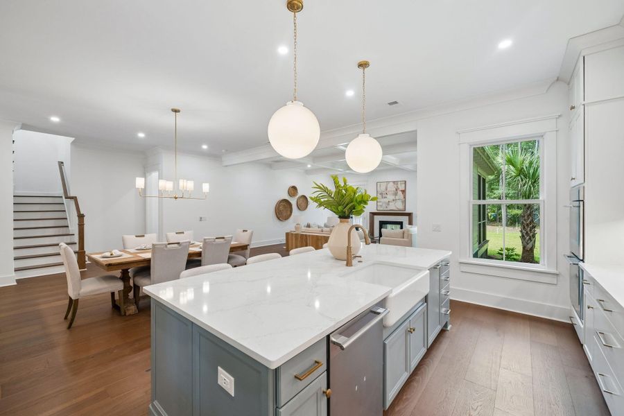 Furnished interior view inside a new home in , Mount Pleasant (Image 76).