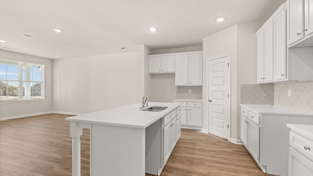 Representative furnished interior of a home built from the AnsonTH by D.R. Horton in Brookland Commons, Monroe (Image 7).