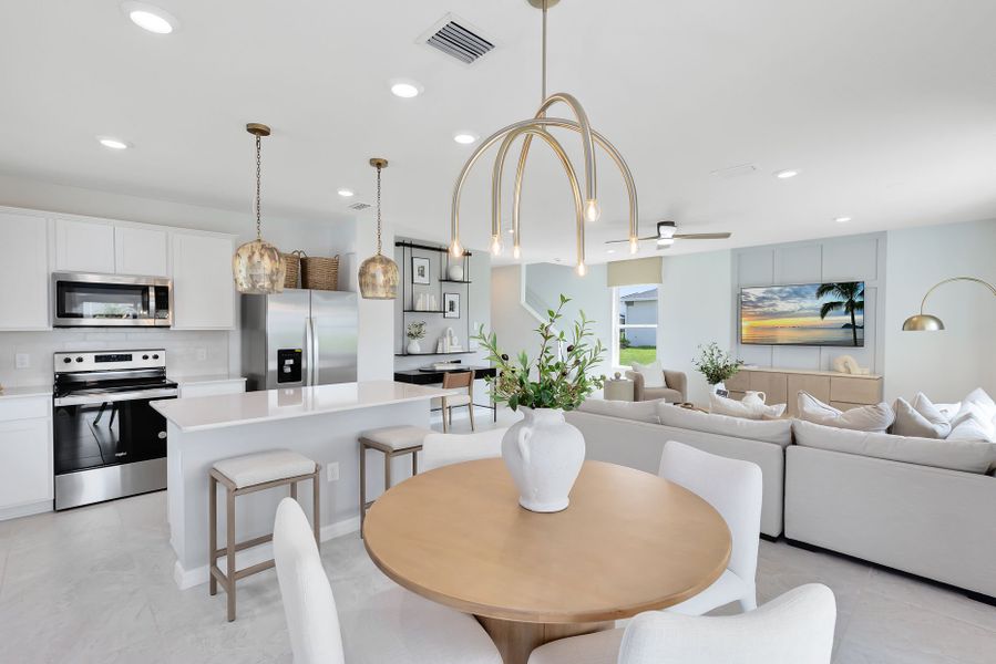 Furnished interior view inside a new home in Hartford Terrace, Davenport (Image 3).