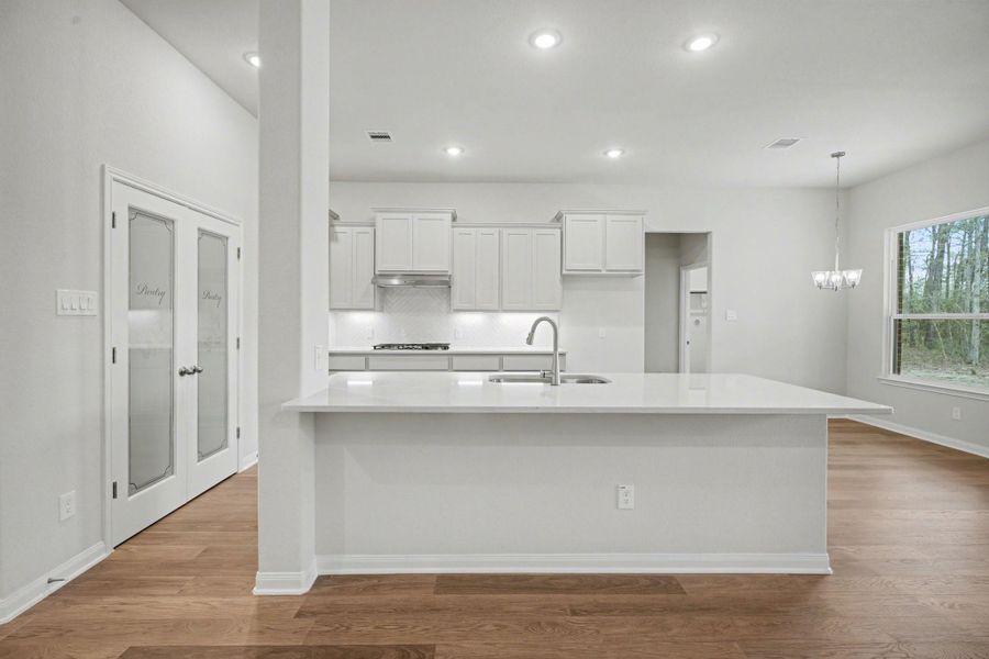 Furnished interior view inside a new home in Encino Estates, Dayton (Image 6).