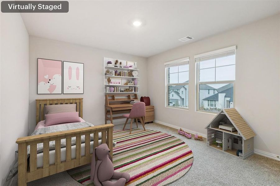 Furnished interior view inside a new home in Wolf Creek Farms - Signature Series, Melissa (Image 5).