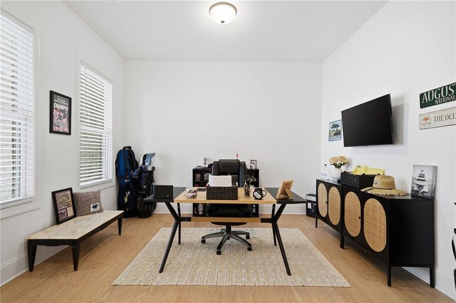 Furnished interior view inside a new home in , Cumming (Image 6). Furnished interior view inside a new home in , Cumming (Image 6).