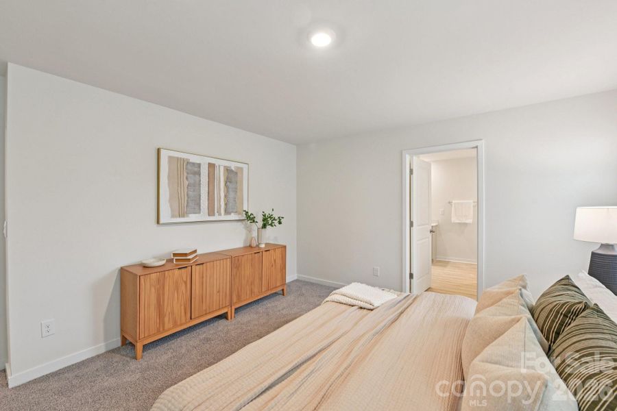Furnished interior view inside a new home in The Hamptons at Hickory, Hickory (Image 15).