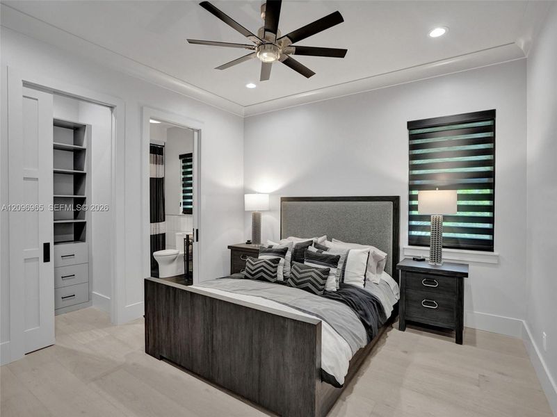 Furnished interior view inside a new home in , Hobe Sound (Image 54).
