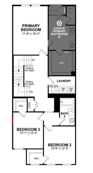 Beazer Homes Bayside Baltic Floorplan