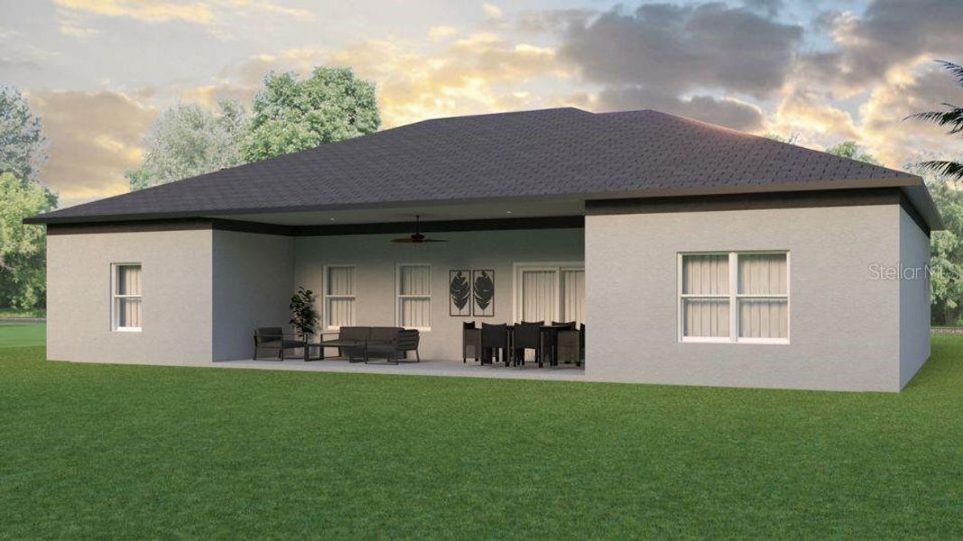 Front exterior of a new home in , North Port, FL, highlighting curb appeal (Image 1). Front exterior of a new home in , North Port, FL, highlighting curb appeal (Image 1).