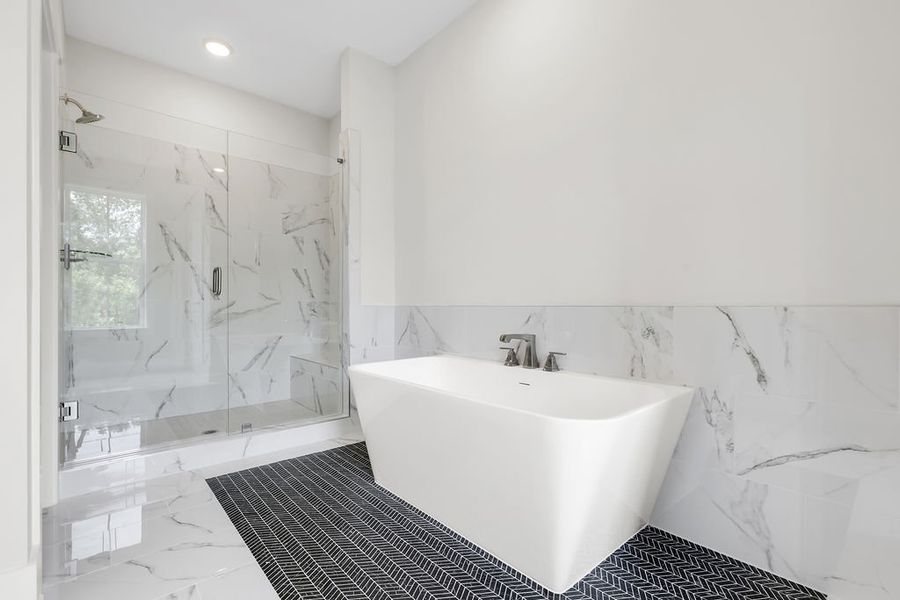 Furnished interior view inside a new home in Echo Park, Suwanee (Image 12).