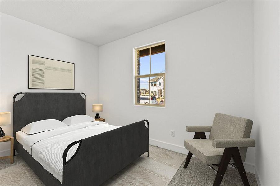 Furnished interior view inside a new home in Gateway Parks, Forney (Image 12).