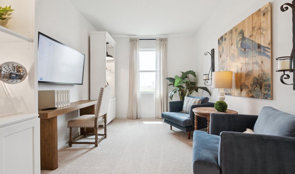 Representative furnished interior of a home built from the Passionflower II ESP by K. Hovnanian® Homes in Aspire at The Reserve at Huntsville, Huntsville (Image 25). Representative furnished interior of a home built from the Passionflower II ESP by K. Hovnanian® Homes in Aspire at The Reserve at Huntsville, Huntsville (Image 25).