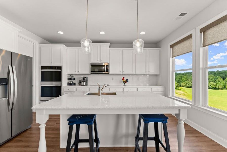 Furnished interior view inside a new home in , Homer (Image 9).