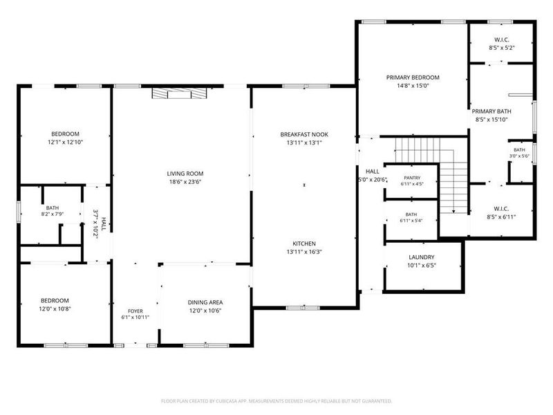2D floor plan layout of this home in , Good Hope, GA (Image 6).