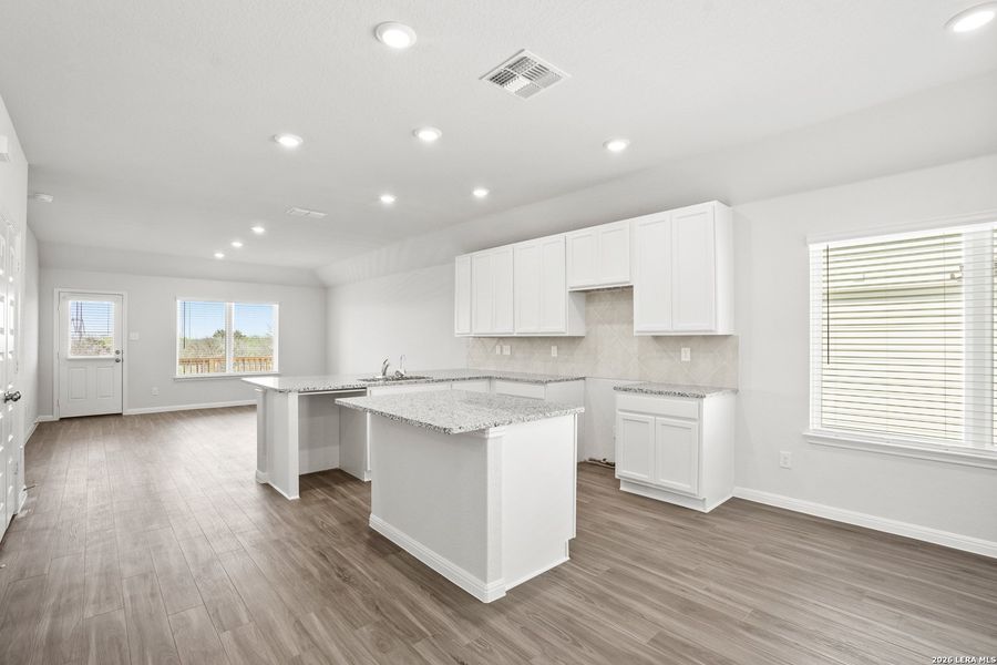 Furnished interior view inside a new home in Hunters Ranch, San Antonio (Image 11).