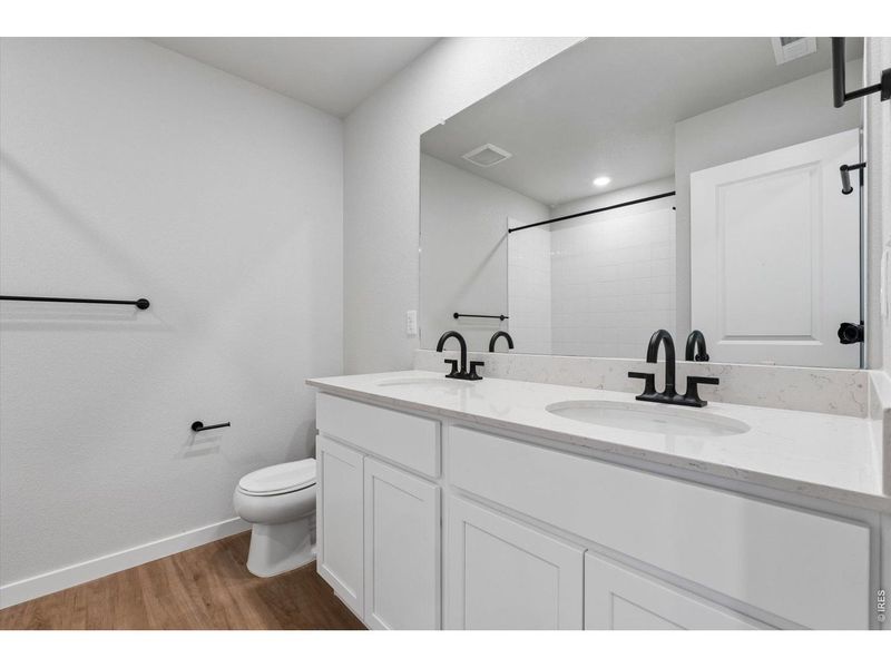 Furnished interior view inside a new home in Prairie Song, Windsor (Image 12).