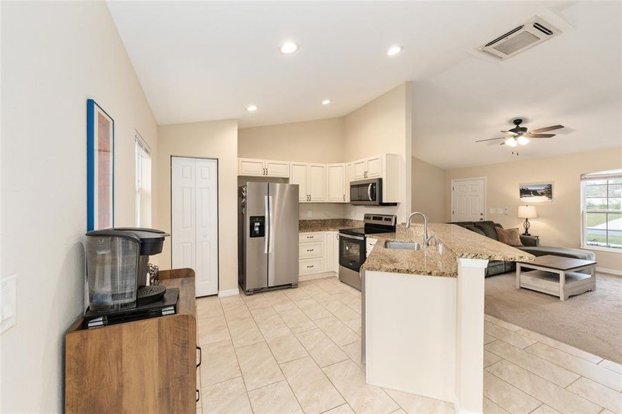 Furnished interior view inside a new home in , Ocala (Image 3).