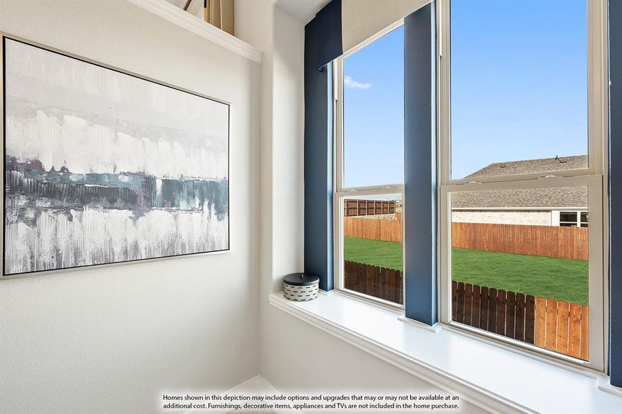 Exterior details and patio area of a home in Sunrise at Garden Valley 60-79, Waxahachie (Image 2). Exterior details and patio area of a home in Sunrise at Garden Valley 60-79, Waxahachie (Image 2).