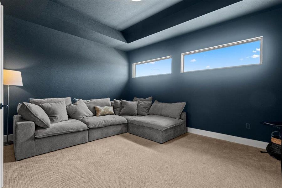 Furnished interior view inside a new home in Easton Park, Austin (Image 10).