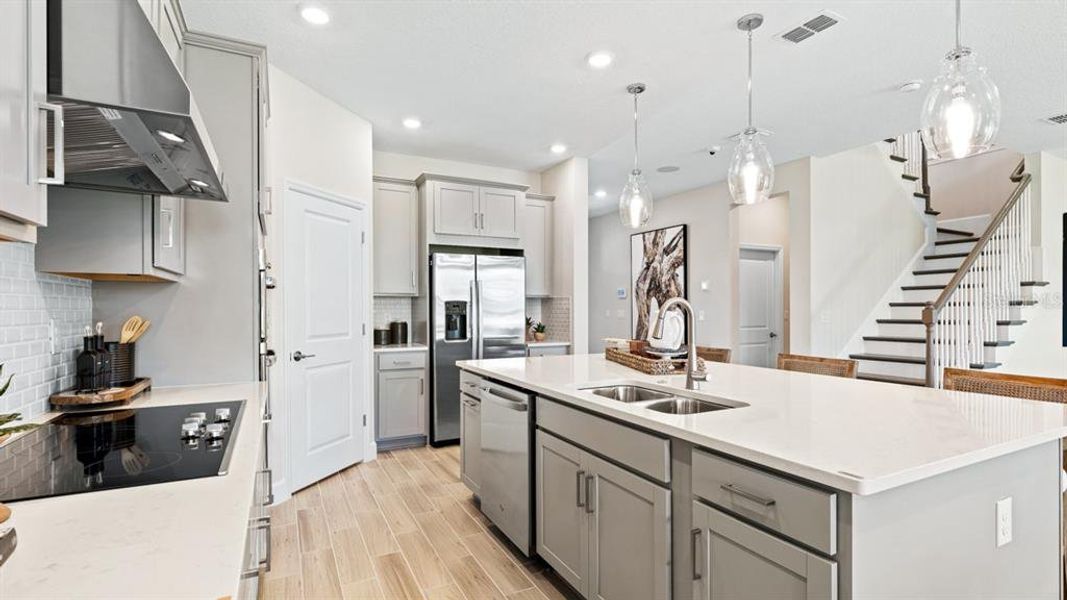 Furnished interior view inside a new home in Firethorn, Parrish (Image 6). Furnished interior view inside a new home in Firethorn, Parrish (Image 6).