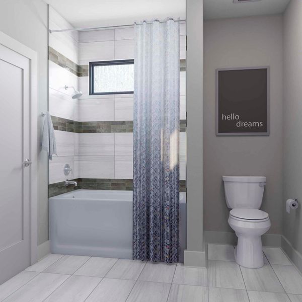 Representative furnished interior of a home built from the Balfour by Tri Pointe Homes in Trillium, Richmond (Image 20).