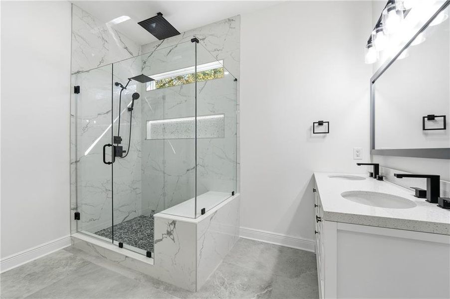 Furnished interior view inside a new home in , Gainesville (Image 17).