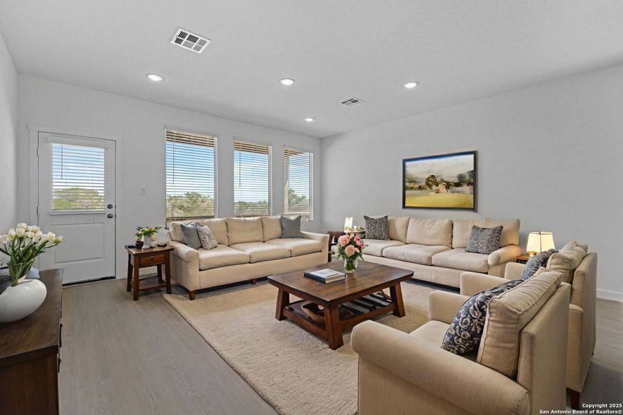 Furnished interior view inside a new home in Waterwheel: Coastline Collection, San Antonio (Image 7).