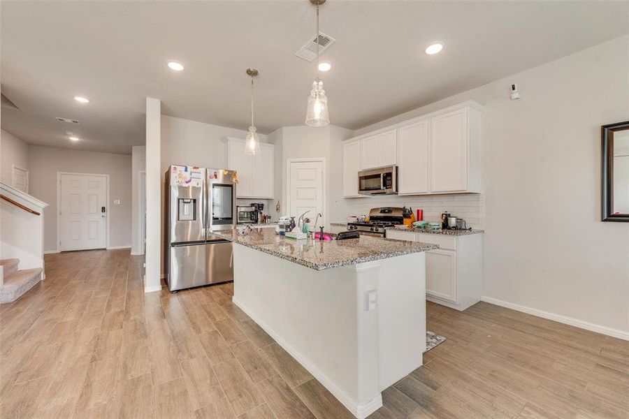 Furnished interior view inside a new home in Hunters Ridge, Crowley (Image 5).