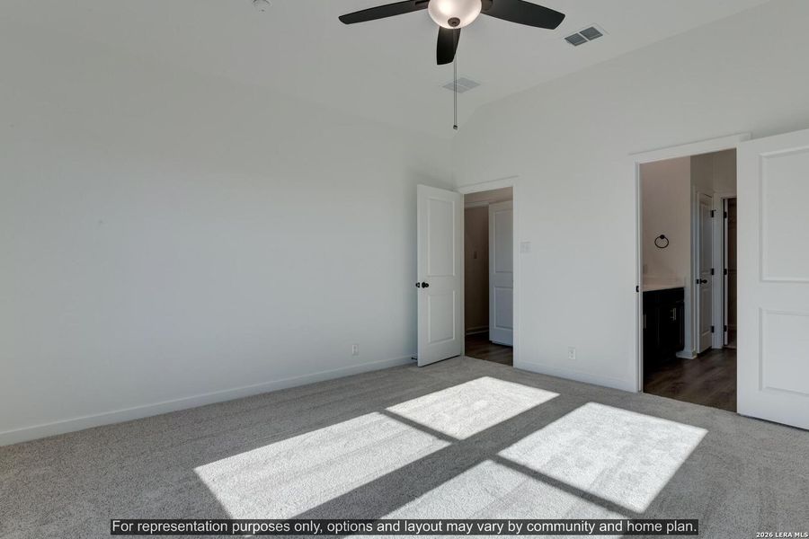 Spacious, unfurnished interior of a new home in Cordova Trails, Seguin (Image 19).