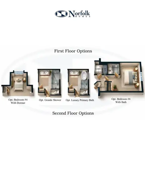 2D floor plan layout for the The Briarhaven III by Norfolk Homes in Offsite Builds Southern Michigan, Ann Arbor, MI (Image 31).