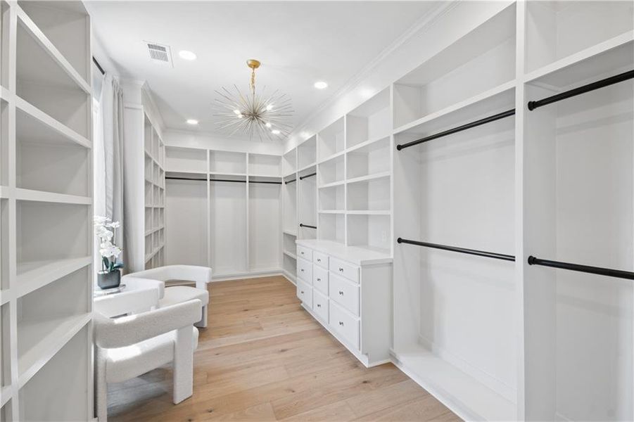 Furnished interior view inside a new home in , Atlanta (Image 27).