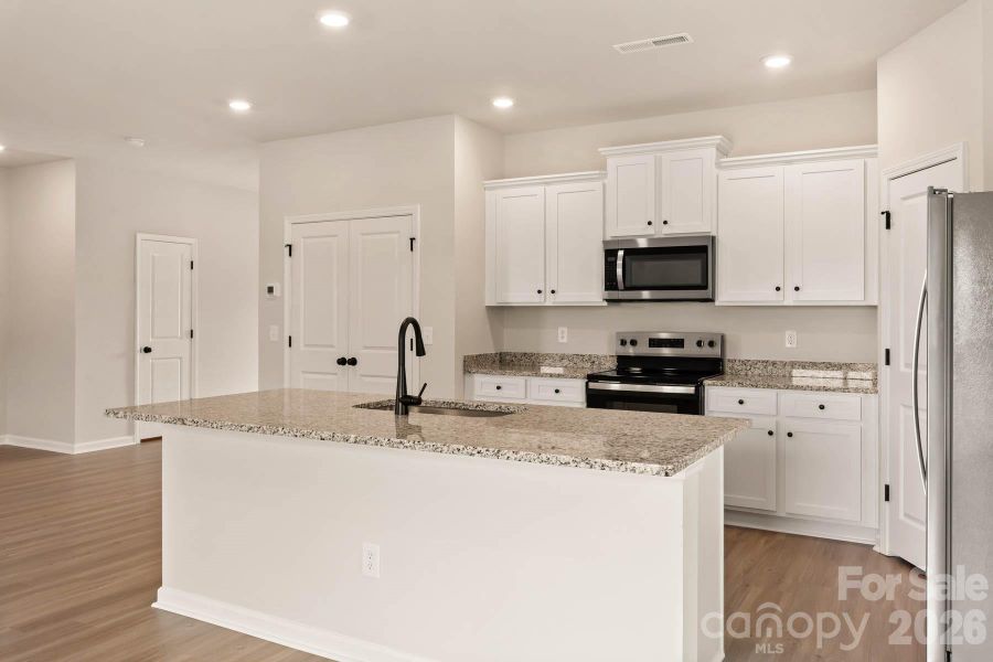 Furnished interior view inside a new home in Sycamore Court, Winston-Salem (Image 5).