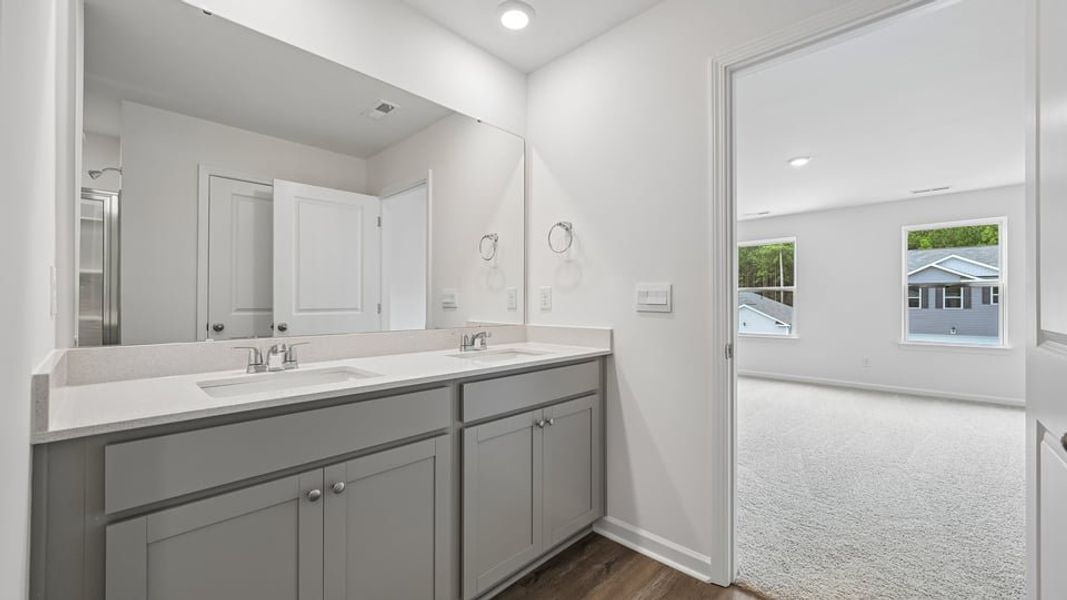 Furnished interior view inside a new home in Mangum Farms, Stem (Image 9).