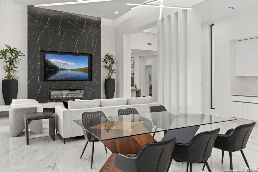 Furnished interior view inside a new home in , San Antonio (Image 32). Furnished interior view inside a new home in , San Antonio (Image 32).