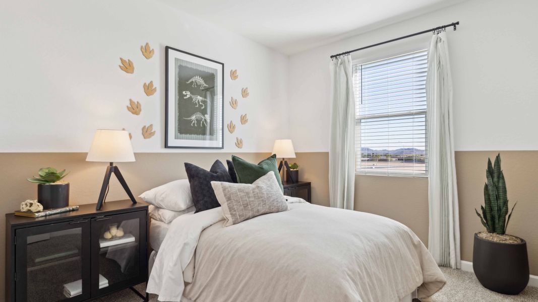 Representative furnished interior of a home built from the Ibis by D.R. Horton in Del Rio Ranch, Avondale (Image 28).