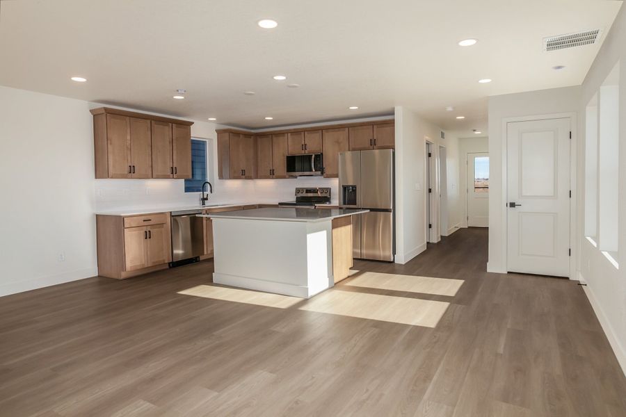 Representative furnished interior of a home built from the Sage by Hartford Homes in Bloom, Fort Collins (Image 21).