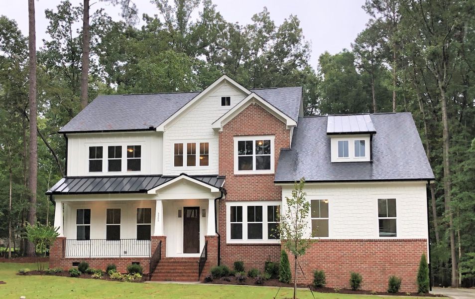 Representative exterior photo of a completed home built from the Lexington II by Caruso Homes in Rolling Meadows, Mooresville, NC (Image 34).
