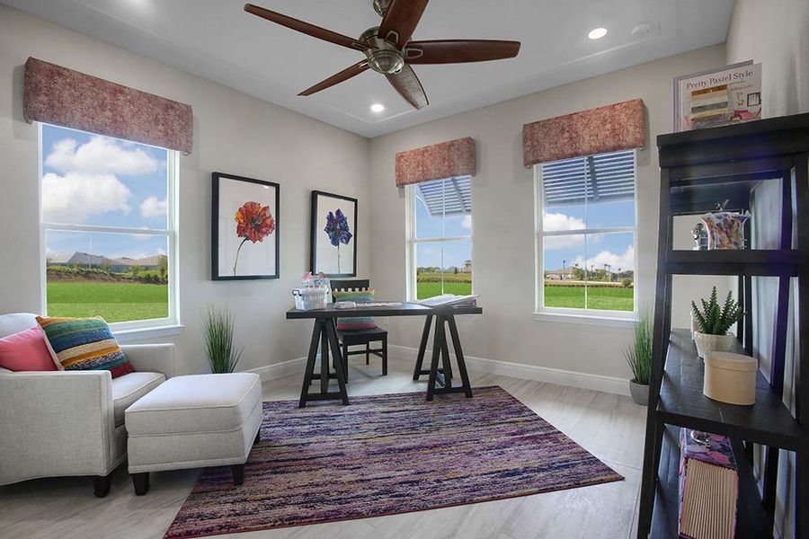 Representative furnished interior of a home built from the Ellington by Colen Built Development, LLC in On Top of the World Communities, Ocala (Image 4). Representative furnished interior of a home built from the Ellington by Colen Built Development, LLC in On Top of the World Communities, Ocala (Image 4).