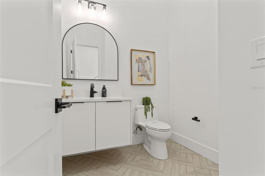 Furnished interior view inside a new home in , Tampa (Image 15). Furnished interior view inside a new home in , Tampa (Image 15).