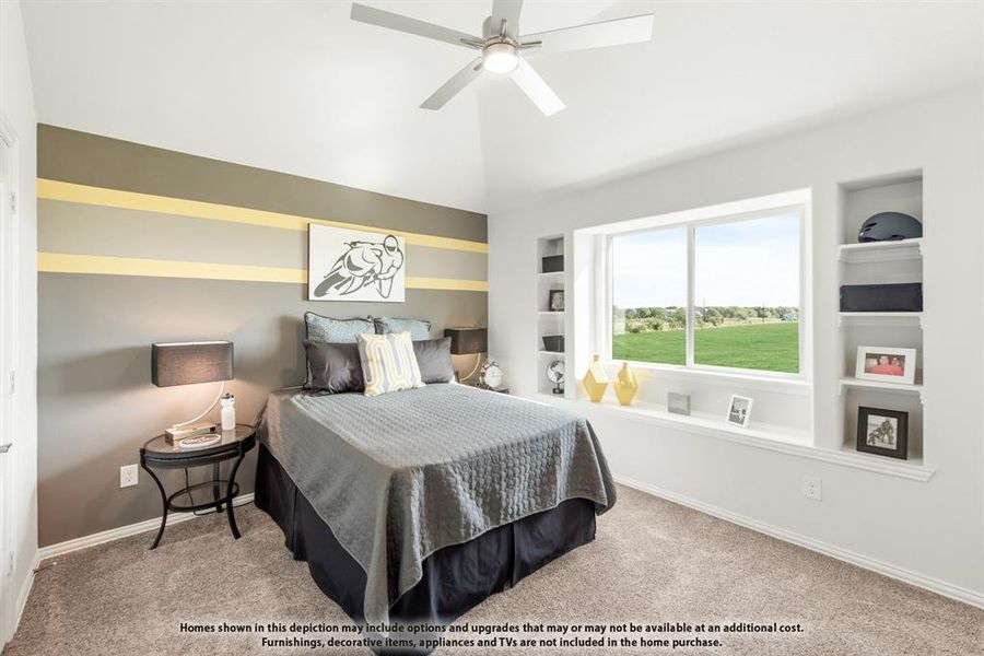 Furnished interior view inside a new home in Mockingbird Hills, Joshua (Image 37). Furnished interior view inside a new home in Mockingbird Hills, Joshua (Image 37).