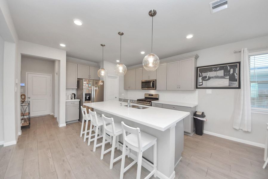 Furnished interior view inside a new home in Marisol, Katy (Image 10).