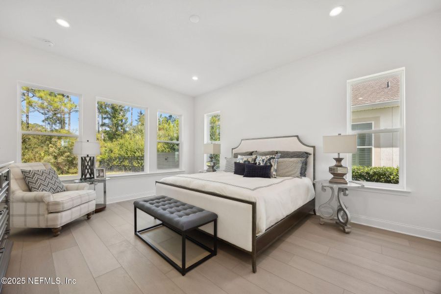 Furnished interior view inside a new home in Amelia National, Fernandina Beach (Image 15).