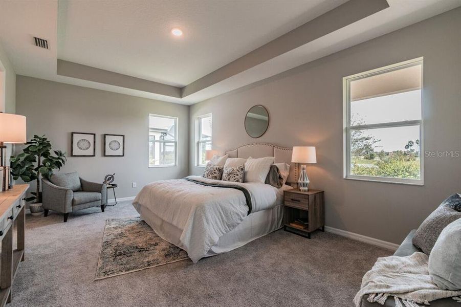 Furnished interior view inside a new home in Vistera of Venice, Nokomis (Image 3).