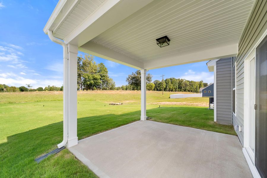 Exterior details and patio area of a home in Monterra, Kernersville (Image 2).