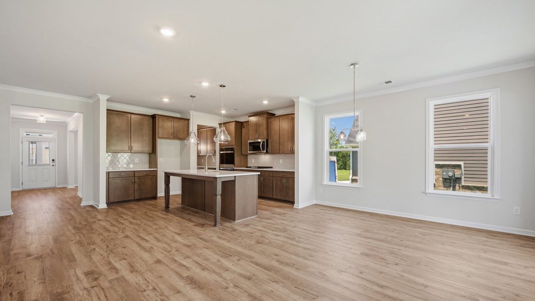 Furnished interior view inside a new home in The Gates at Pates Creek, Hampton (Image 5).