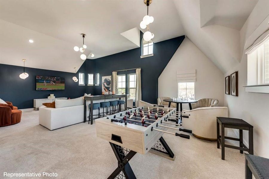 Furnished interior view inside a new home in Walton Ridge, Corinth (Image 8).