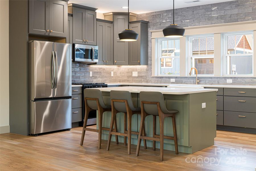 Furnished interior view inside a new home in , Asheville (Image 10). Furnished interior view inside a new home in , Asheville (Image 10).