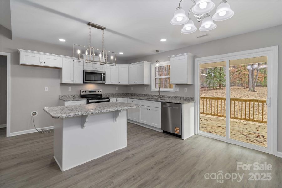 Furnished interior view inside a new home in , Clover (Image 3). Furnished interior view inside a new home in , Clover (Image 3).