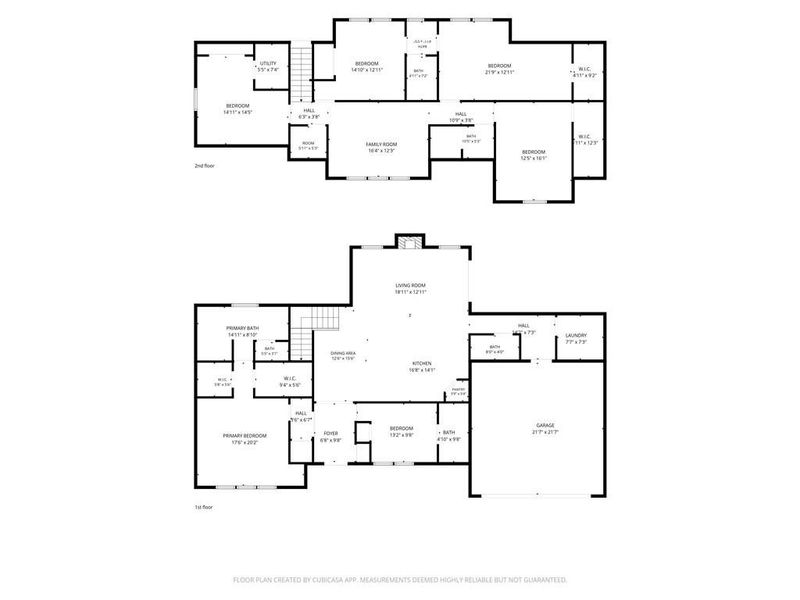 2D floor plan layout of this home in , Decatur, GA (Image 6).