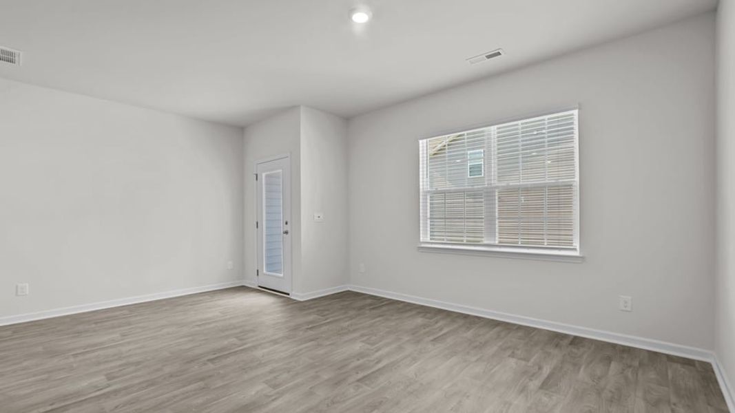 Spacious, unfurnished interior of a new home in The Townes at Ridgewood Farms, Winterville (Image 18).