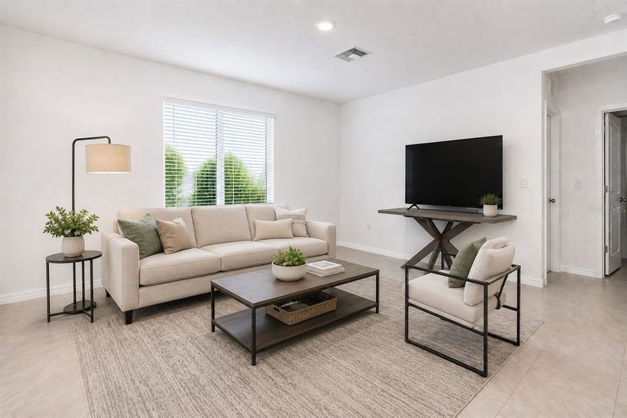 Furnished interior view inside a new home in Deerbrook, Land O' Lakes (Image 11).